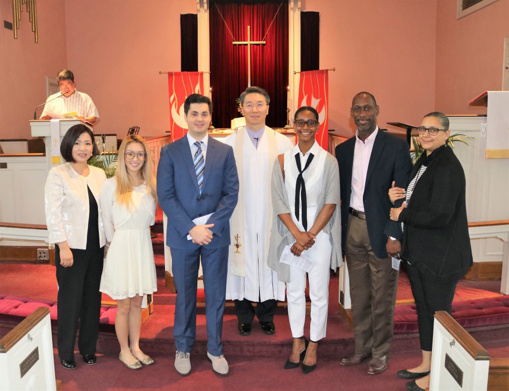 Adult Baptism in Woodbridge UMC